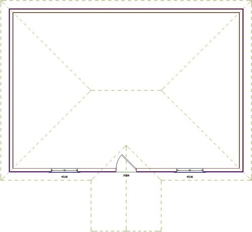 Gable Porch Roof